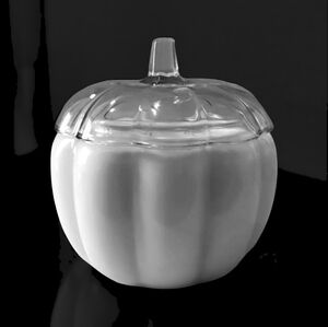 Jumbo pumpkin candle